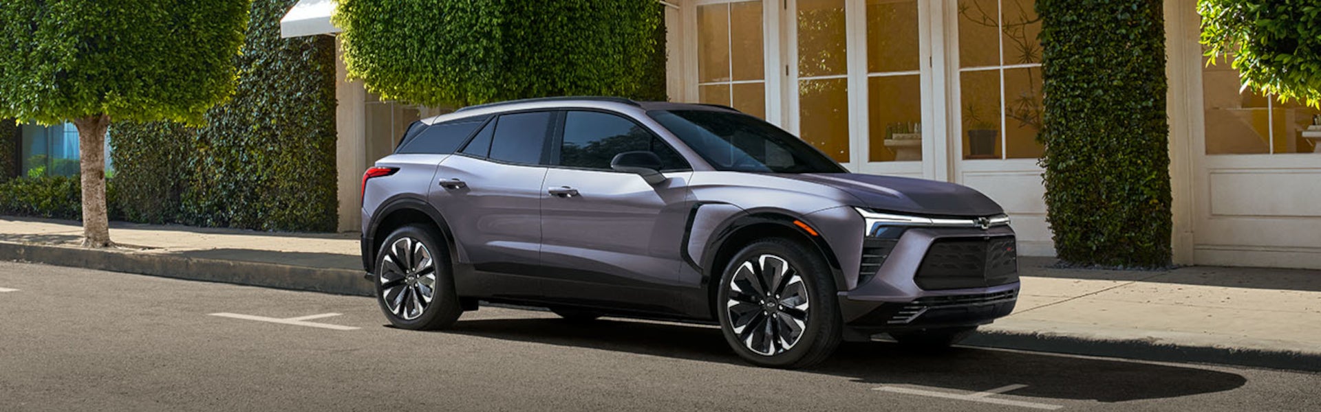 2025 Chevy Blazer EV parked on the street
