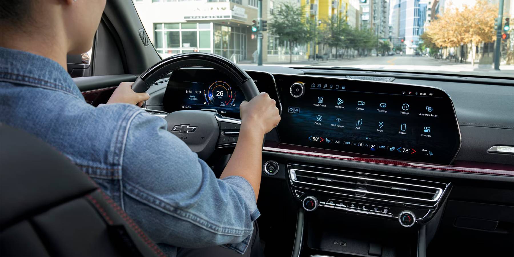 2026 Chevy Traverse driver side dashboard