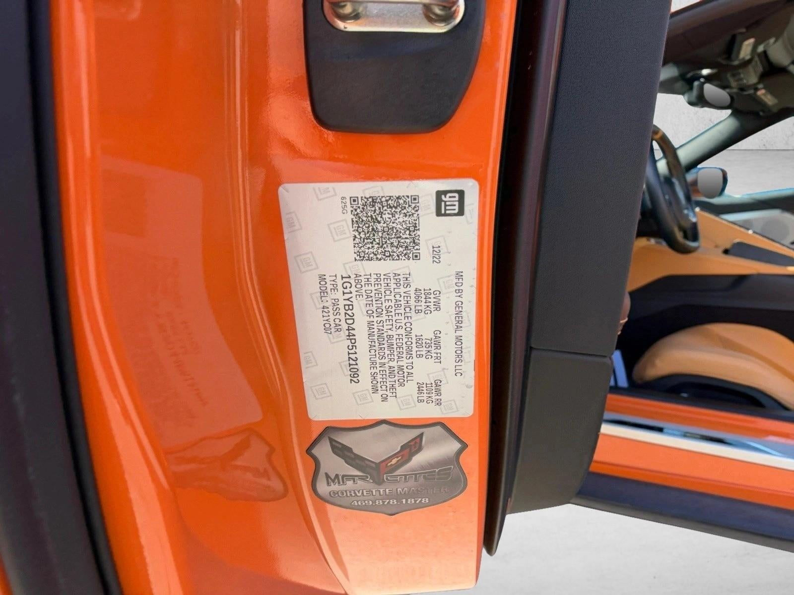 2023 Chevrolet Corvette Stingray 2LT