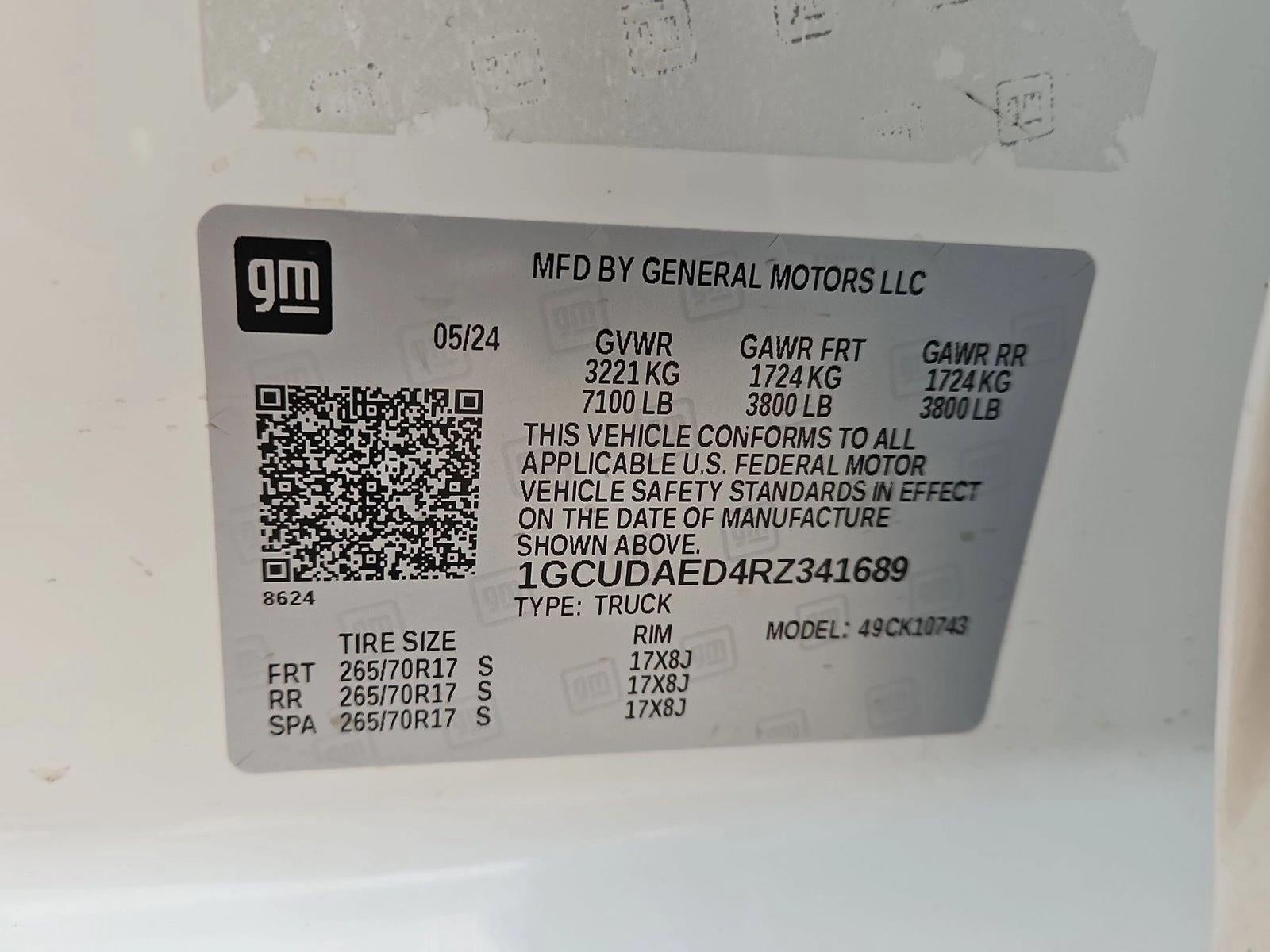 2024 Chevrolet Silverado 1500 WT