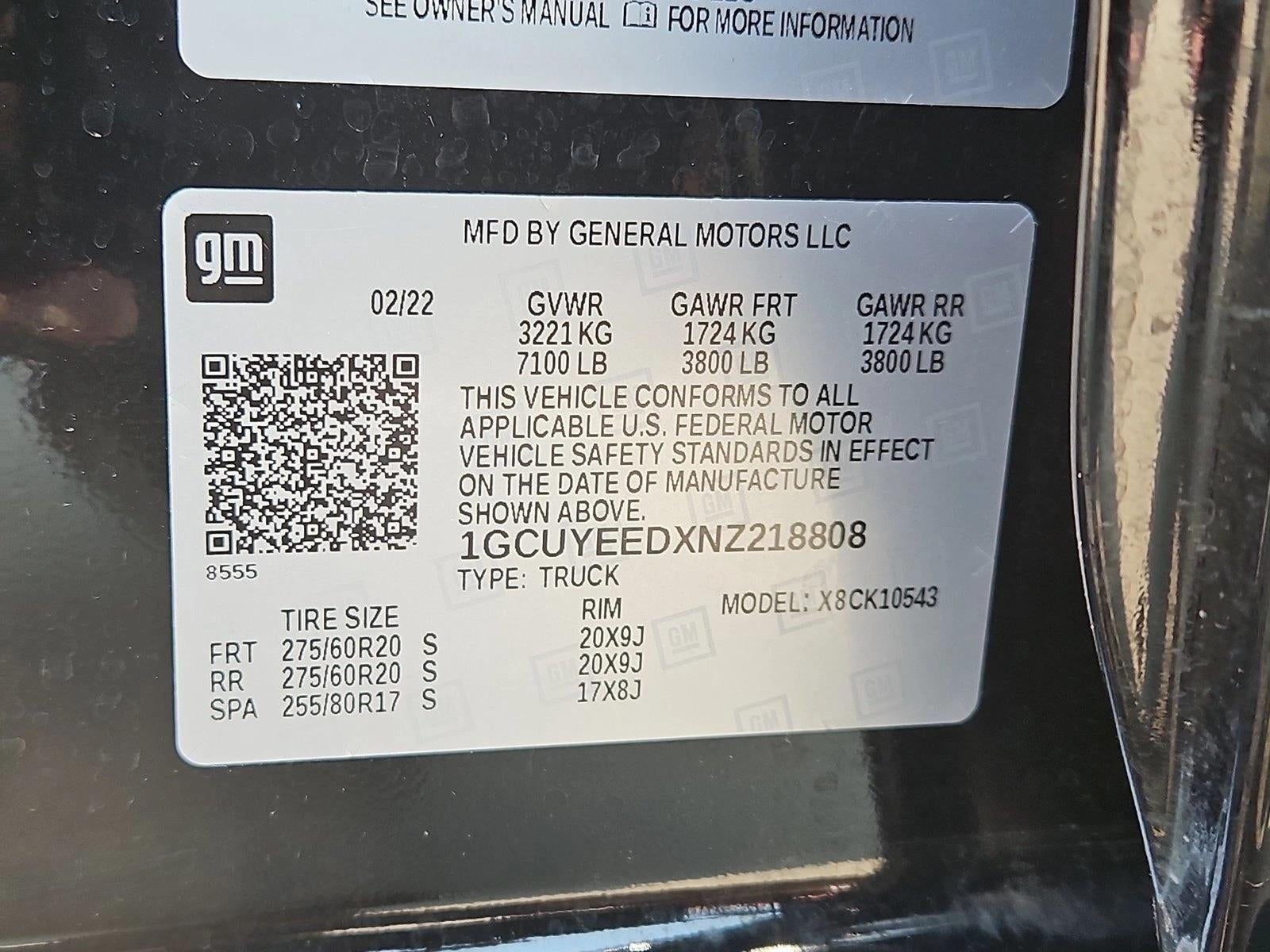 2022 Chevrolet Silverado 1500 LTD RST