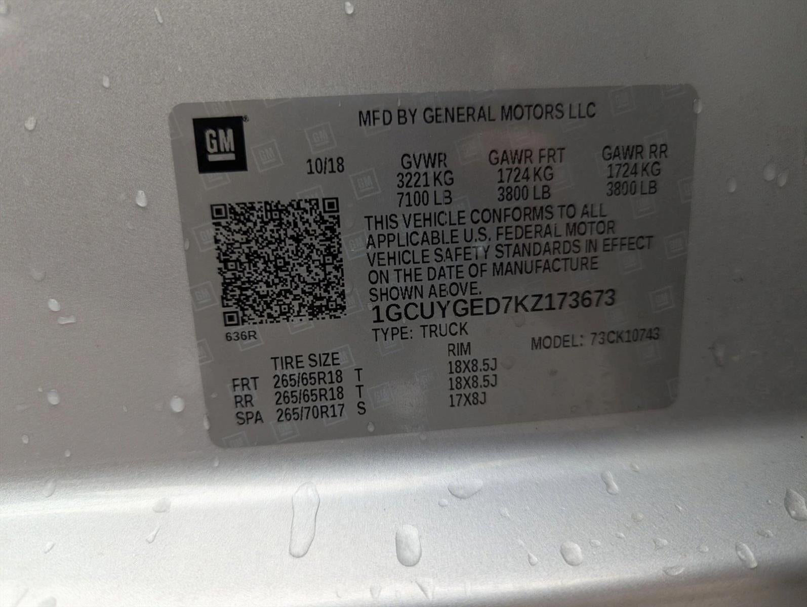 2019 Chevrolet Silverado 1500 LTZ