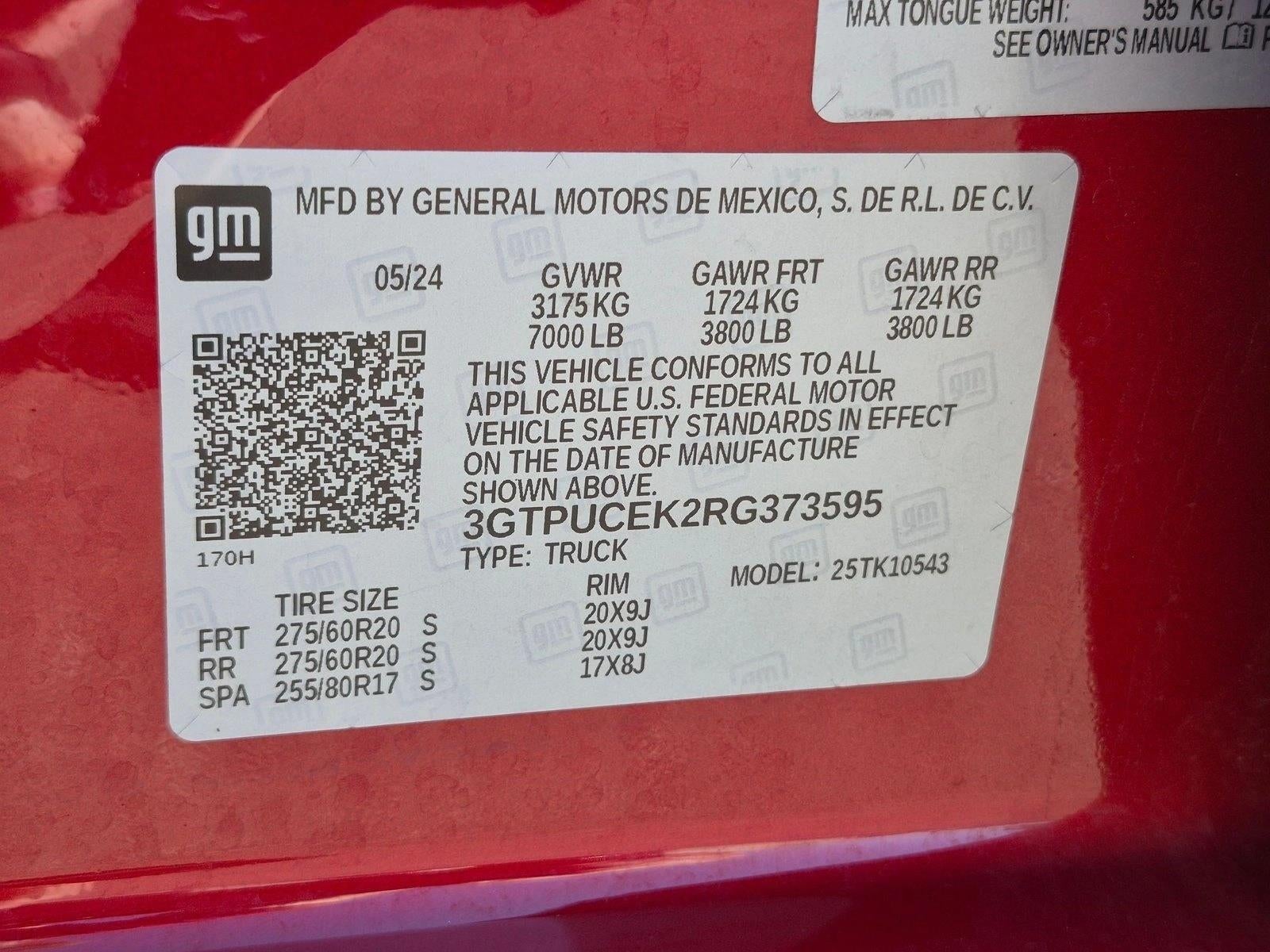 2024 GMC Sierra 1500 Elevation