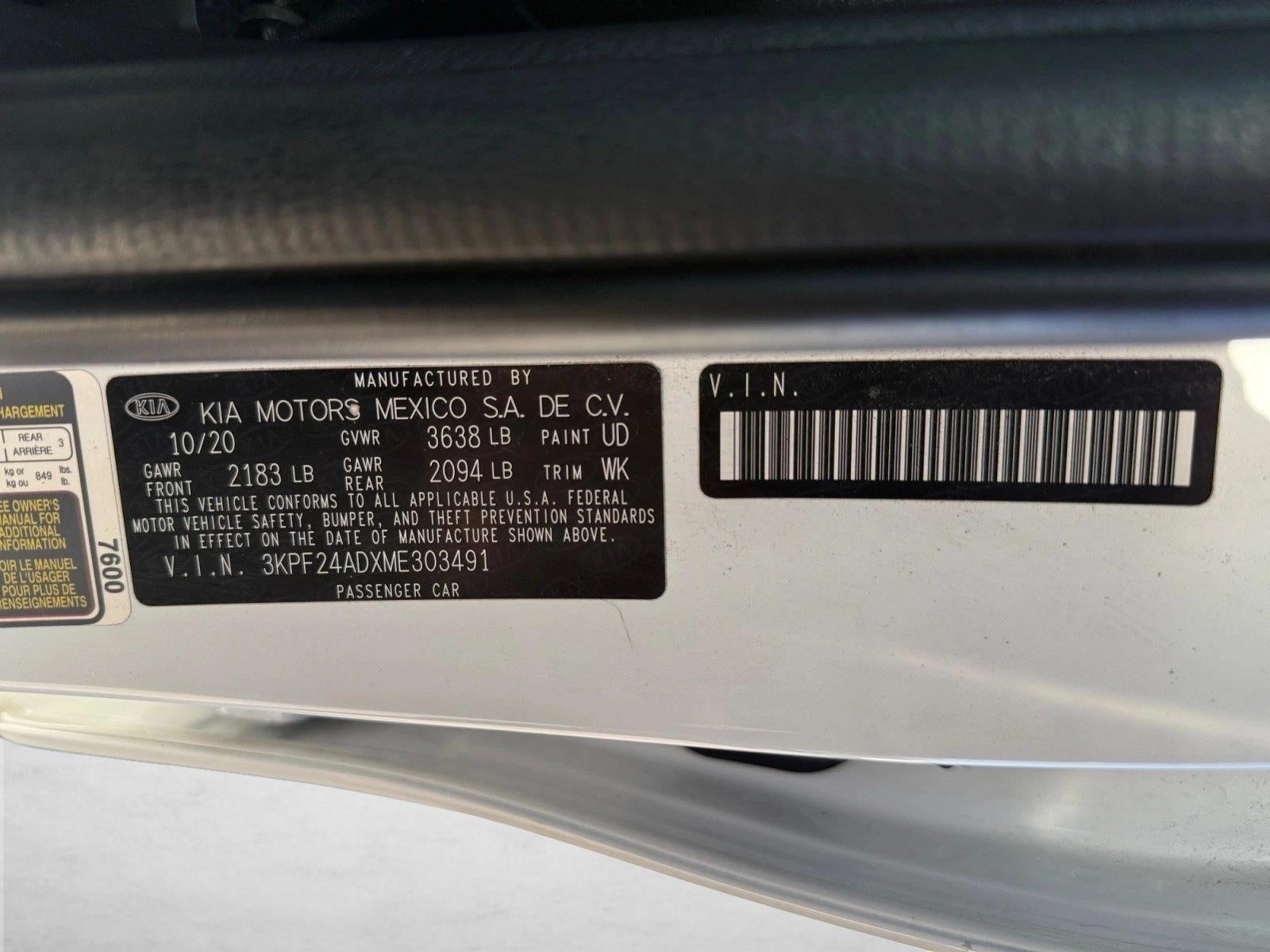 2021 Kia Forte FE