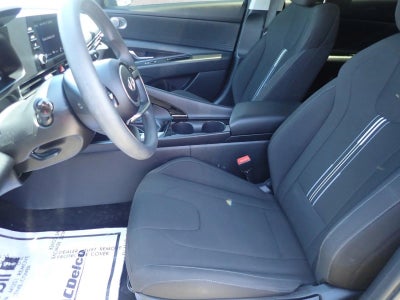 2025 Hyundai Elantra Hybrid Blue