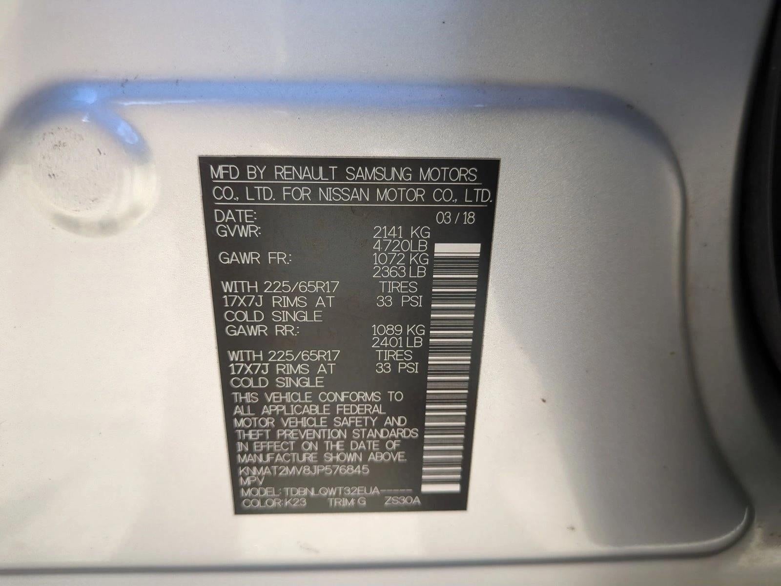 2018 Nissan Rogue SV