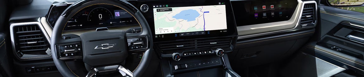 2027 Chevrolet Silverado 1500 16.3-Inch Display Interior Cockpit